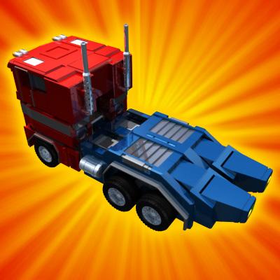 3D Model of Transforming Robot Toy - 3D Render 5